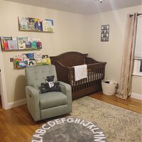 Delta gavin nursery discount glider